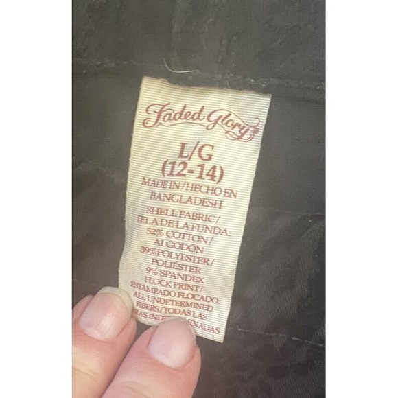 Ladies clothing lot jeans sz 12 pants 3 pr skinny legging Large Lee Faded Glory - Picture 6 of 8